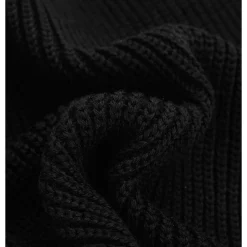 Aclima - Flat Knit Balaclava Hat // Sort