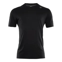 Aclima - LightWool Classic Herre T-shirt // Sort