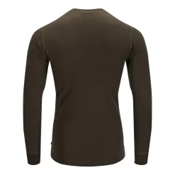 Aclima - WarmWool Crewneck Herre // Olivengrøn