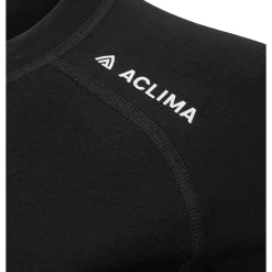 Aclima - WarmWool 200g Dame Uldundertrøje // Sort