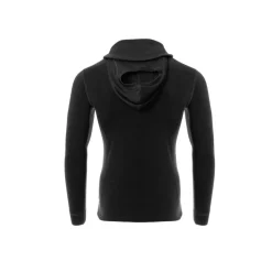 Aclima - WarmWool 200g Herre Hoodsweater V2 // Sort