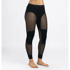 Aclima - WoolNet 120g Dame Lange Underbukser // Sort