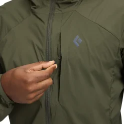 Black Diamond - Alpine Start Let Softshell Herre Jakke // Dark Moss