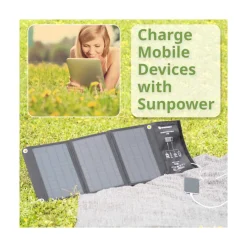 Bresser - Mobile Solar Solcellepanel 21W