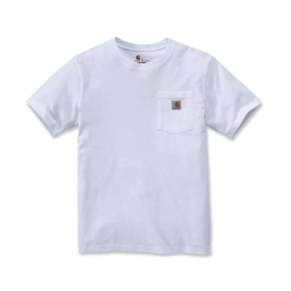 Carhartt - K87 Herre T-shirt // Hvid