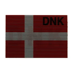 ClawGear - Dual IR Dannebrogsflag Patch // Rød / Hvid