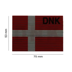 ClawGear - Dual IR Dannebrogsflag Patch // Rød / Hvid