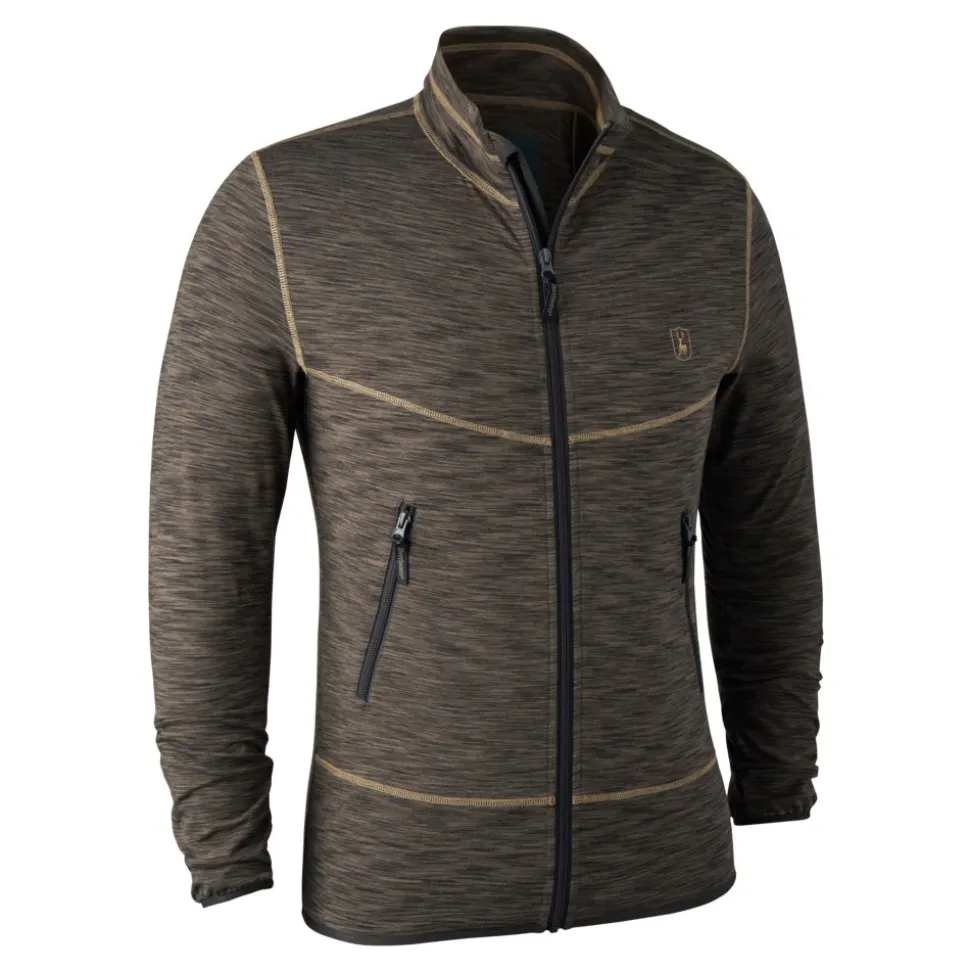 Deerhunter - Norden Insulated Fleece Brown Melange
