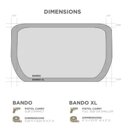 Eberlestock - Bando Bag XL Bæltetaske // MultiCam