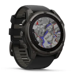 Garmin - Fenix 8 Sapphire Solar 51 mm Pebble Grey GPS Ur