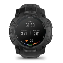 Garmin - Instinct 3 AMOLED 50 mm TACTICAL Smartwatch // Sort