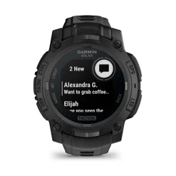 Garmin - Instinct 3 Solar 45 mm TACTICAL Smartwatch // Sort