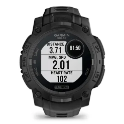 Garmin - Instinct 3 Solar 50 mm TACTICAL Smartwatch // Sort