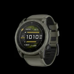 Garmin - Tactix 8 Cerakote 51 mm GPS Ur // Olivengrøn Titanium