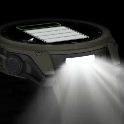 Garmin - Tactix 8 Cerakote 51 mm GPS Ur // Olivengrøn Titanium