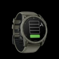 Garmin - Tactix 8 Cerakote 51 mm GPS Ur // Olivengrøn Titanium
