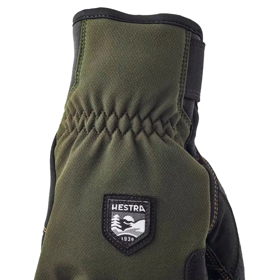 Hestra - Ergo Grip Wool Touring - 5 finger // Dark Forest/Sort