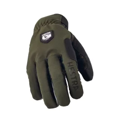 Hestra - Ergo Grip Wool Touring - 5 finger // Dark Forest/Sort