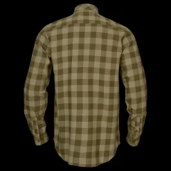 Härkila - Skandinavisk L/S-Skjorte // Dark Olive Check