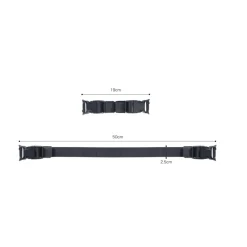 K-Force - Infinity MOLLE Straps 2-pak // Sort