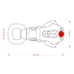 KONG Italy - Frog 360 Kabel Connector