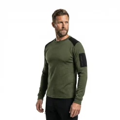 Marselis - Merino Crew Neck Trøje // Olivengrøn