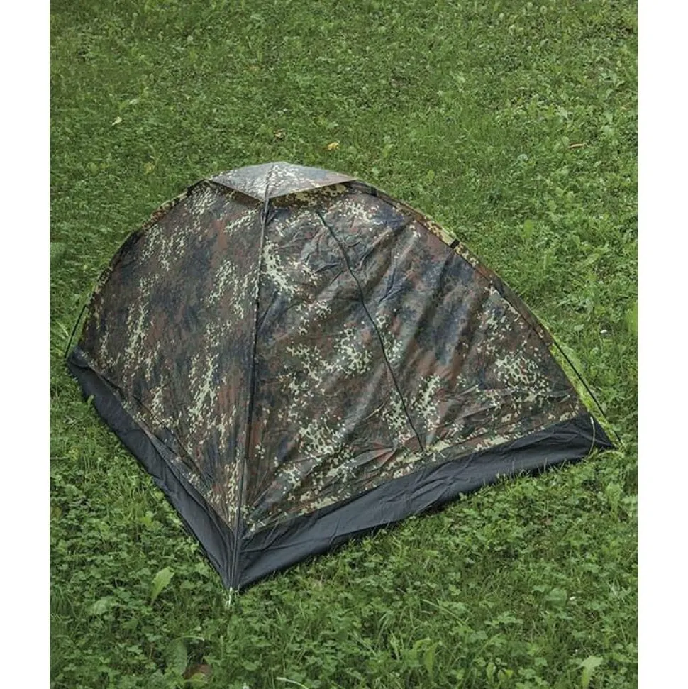 Mil-Tec - Iglu Super 2-Personers telt // Woodland Camouflage