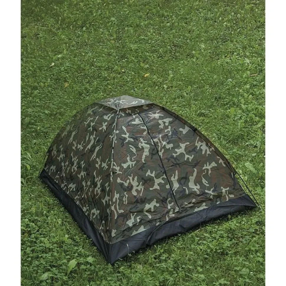 Mil-Tec - Iglu Super 2-Personers telt // Woodland Camouflage