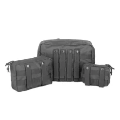 Mil-Tec - Mesh Pouch Sæt (3 pak) // Olivengrøn