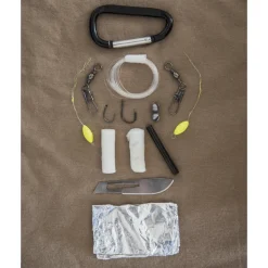 Mil-Tec - Paracord Survival Kit Small // Sort