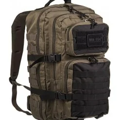 Mil-Tec - US Assault Pack Large 36L Rygsæk // Olivengrøn / Sort