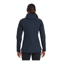 Montane - Krypton Dame Softshell Hoodie // Eclipse Blue