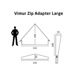 Nordisk - Vimur Zip Adapter Large