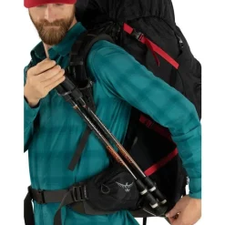 Osprey - Aether Plus 70 Herre Vandrerygsæk 70L // Sort