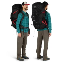 Osprey - Aether Plus 85 Herre Vandrerygsæk 85L // Sort