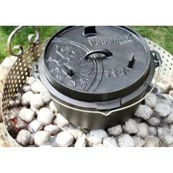 Petromax - Dutch Oven ft12 Fladbundet Støbejernsgryde 10,8L