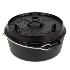 Petromax - Dutch Oven ft4.5 Støbejernsgryde med flad bund (4,5L)