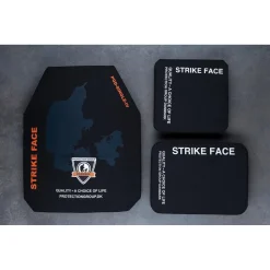 PGD - Skudsikker Sideplade NIJ level 4 Keramik Stand Alone 20 x 15 cm
