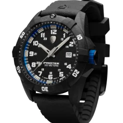 ProTek - PT1003 42 mm Outdoor Ur // Sort & Blå