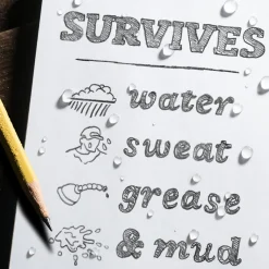 Rite in The Rain - Side Spiral Notebook 22 x 28 cm // Sort