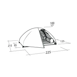 Robens Seeker 2 LW 2-Personers Telt / Lys grøn