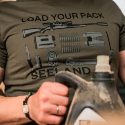 Seeland - Packing T-shirt // Crape Leaf