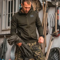Seeland - Tidal Fleece Jakke // Pine green