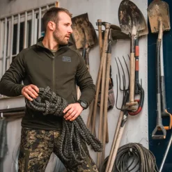 Seeland - Tidal Fleece Jakke // Pine green