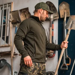 Seeland - Tidal Fleece Jakke // Pine green