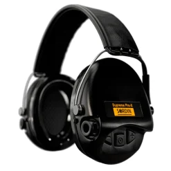 Sordin - Supreme Pro-X Black Leather Elektronisk Høreværn 82 dB