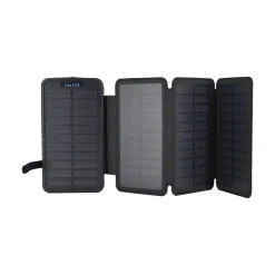 Sunny Hiker - 10.000 mAh Powerbank med Foldbart Solcellepanel
