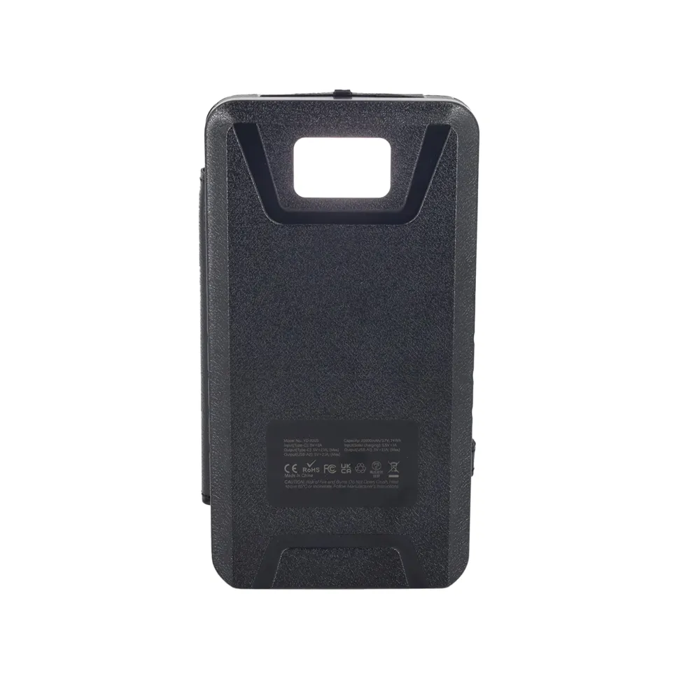 Sunny Hiker - 20.000 mAh Powerbank med foldbart solcellepanel