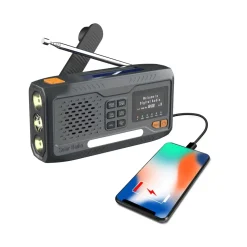 Sunny Hiker - DAB+/FM Nødradio m. Powerbank 5000 mAh