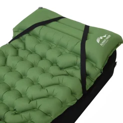 Sunny Hiker - Deluxe Oppustelig Camping Seng // Sort